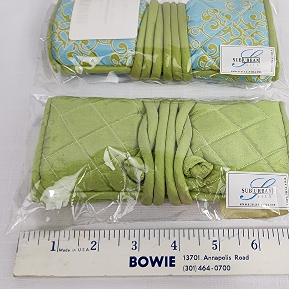 🌺 NWT (2) TWO SUBURBAN SILK JEWLERY ROLLS - 100% THAI SILK 🌺 - Picture 3 of 3